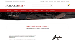 Desktop Screenshot of hockeybike.com